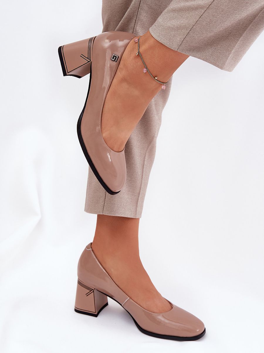 Block heel pumps model 211070 Step in style-0