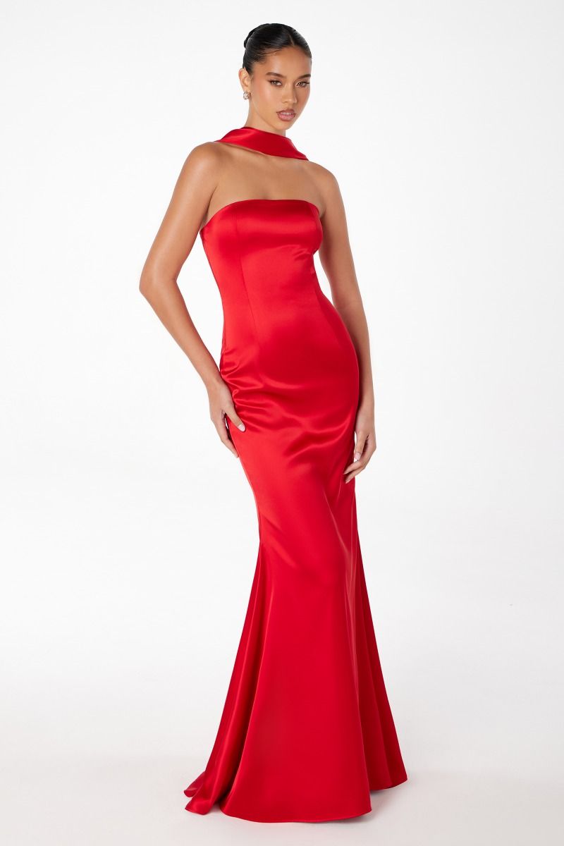 Strapless mermaid dress-11